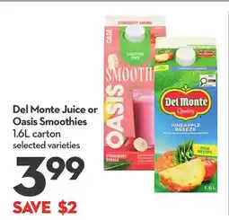 Longo's Juice or Smoothies offer