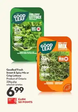 Longo's Fresh Sweet & Spicy Mix or Crisp Lettuce offer
