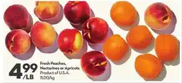 Longo's Fresh Peaches, Nectarines or Apricots offer