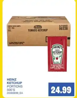 Wholesale Club HEINZ KETCHUP, 500'S offer
