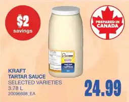 Wholesale Club TARTAR SAUCE offer