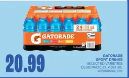 Wholesale Club SPORT DRINKS offer