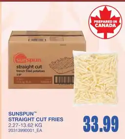 Wholesale Club STRAIGHT CUT FRIES offer