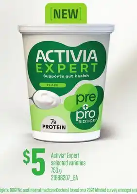 Loblaws ACTIVIA EXPERT offer