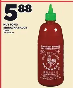 Loblaws HUY FONG SRIRACHA SAUCE offer