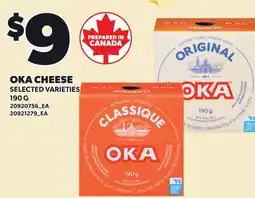 Loblaws OKA CHEESE offer