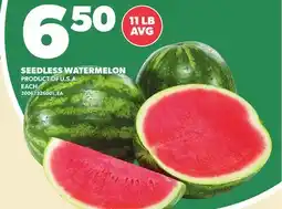 Loblaws SEEDLESS WATERMELON, 11 LB AVG offer