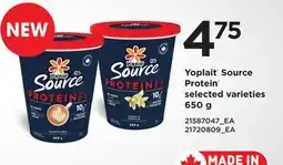 Loblaws YOPLAIT SOURCE PROTEIN offer
