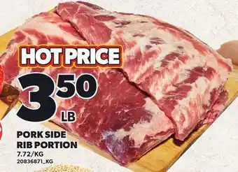 Loblaws PORK SIDE RIB PORTION offer
