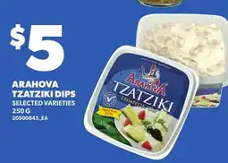 Loblaws ARAHOVA TZATZIKI DIPS offer