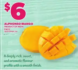 Loblaws ALPHONSO MANGO. EACH offer