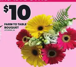 Loblaws FARM TO TABLE BOUQUET offer