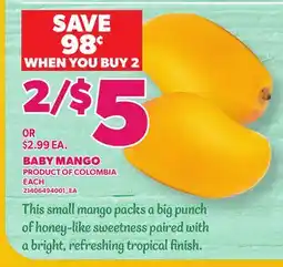 Loblaws BABY MANGO, EACH offer
