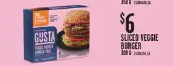 Loblaws SLICED VEGGIE BURGER offer