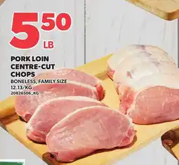 Loblaws PORK LOIN CENTRE-CUT CHOPS offer