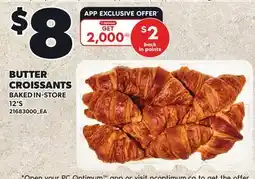 Loblaws BUTTER CROISSANTS, 12'S offer
