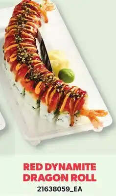 Loblaws RED DYNAMITE DRAGON ROLL offer