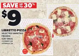 Loblaws LIBRETTO PIZZA offer