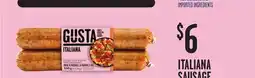 Loblaws GUSTA ITALIANA SAUSAGE offer