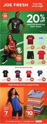 Loblaws JOE FRESH offer