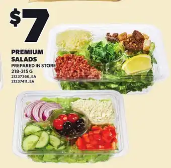 Loblaws PREMIUM SALADS offer