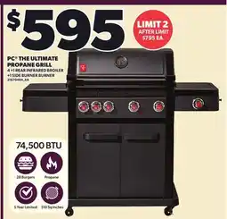 Loblaws PC THE ULTIMATE PROPANE GRILL offer