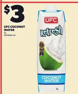 Loblaws UFC COCONUT WATER offer