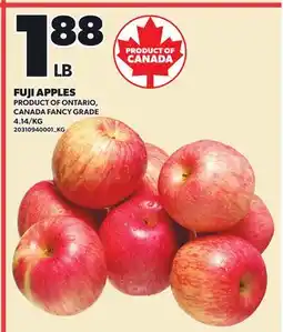 Loblaws FUJI APPLES offer