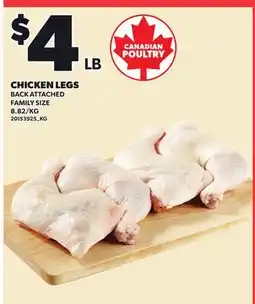 Loblaws CHICKEN LEGS offer