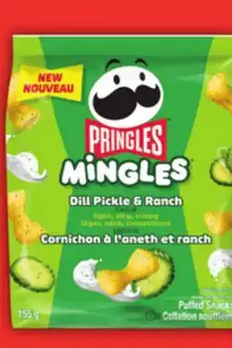 Food Basics PRINGLES POTATO CHIPS OR MINGLES PUFF SNACKS offer