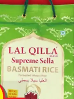 Food Basics LAL QILLA SUPREME SELLA OR PRESIDENT BASMATI RICE offer