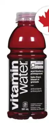 Food Basics GLACEAU VITAMIN WATER offer