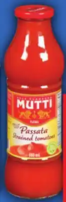 Food Basics MUTTI PEELED TOMATOES OR PASSATA offer
