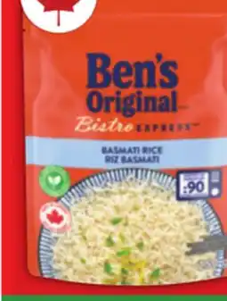 Food Basics BEN'S ORIGINAL BISTRO EXPRESS RICE offer