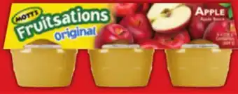 Food Basics MOTT'S FRUITSATIONS APPLE SAUCE offer