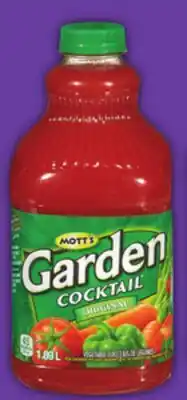 Food Basics MOTT'S GARDEN COCKTAIL offer