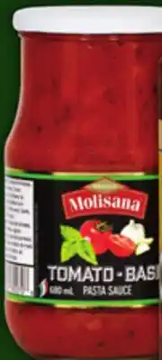 Food Basics AURORA PEPPERS OR MARINATED VEGETABLES OR MOLISANA PASTA SAUCE OR SUN-DRIED TOMATOES offer