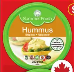 Food Basics SUMMER FRESH HUMMUS OR DIPS offer