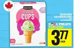 Food Basics SELECTION ICE CREAM CUPS offer