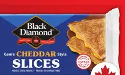 Food Basics BLACK DIAMOND SLICES 410 G, LACTANTIA CREAM CHEESE offer