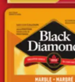 Food Basics BLACK DIAMOND CHEESE 400 G SHREDS 320 G NATURAL CHEESE SLICES offer