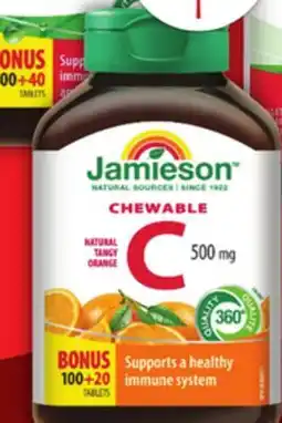 Food Basics Jamieson Chewable C offer