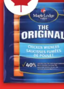 Food Basics MAPLE LODGE OR ZABIHA HALAL CHICKEN WIENERS offer