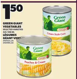 Independent Grocer GREEN GIANT VEGETABLES, 341/398 ML offer