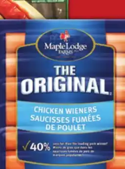 Food Basics MAPLE LODGE OR ZABIHA HALAL CHICKEN WIENERS offer