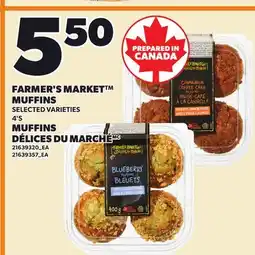 Independent Grocer FARMER'S MARKET MUFFINS, 4'S offer