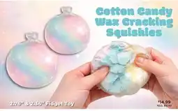 Showcase Cotton Candy Wax Cracking Squishies 2.76 & 2.36 Fidget Toys offer