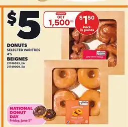 Independent Grocer DONUTS, 4'S offer
