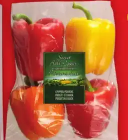 Food Basics SWEET PEPPERS offer