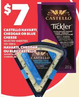 Independent Grocer CASTELLO HAVARTI, CHEDDAR OR BLUE CHEESE offer